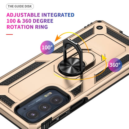 For Motorola Edge 20 Shockproof TPU + PC Phone Case(Gold) - Motorola Cases by buy2fix | Online Shopping UK | buy2fix