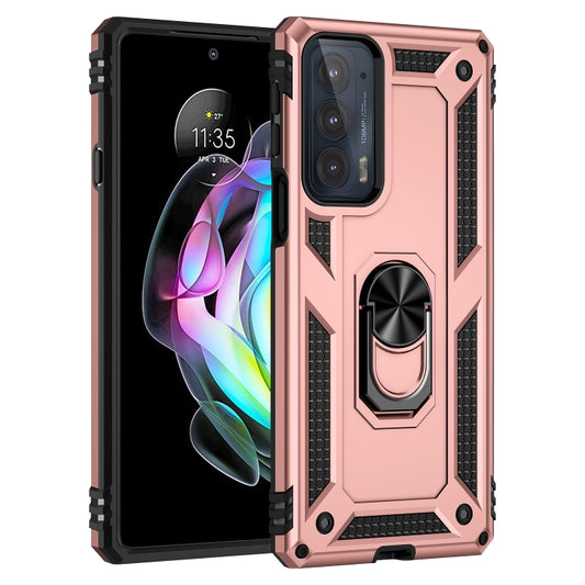 For Motorola Edge 20 Shockproof TPU + PC Phone Case(Rose Gold) - Motorola Cases by buy2fix | Online Shopping UK | buy2fix