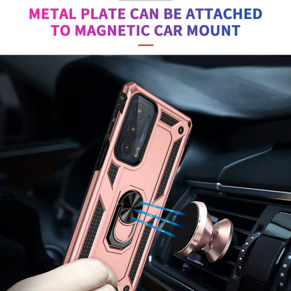 For Motorola Edge 20 Shockproof TPU + PC Phone Case(Rose Gold) - Motorola Cases by buy2fix | Online Shopping UK | buy2fix