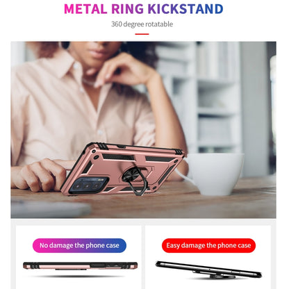 For Motorola Edge 20 Shockproof TPU + PC Phone Case(Rose Gold) - Motorola Cases by buy2fix | Online Shopping UK | buy2fix