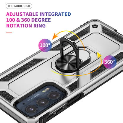 For Motorola Edge 20 Shockproof TPU + PC Phone Case(Silver) - Motorola Cases by buy2fix | Online Shopping UK | buy2fix