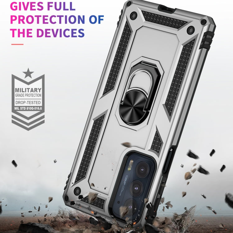 For Motorola Edge 20 Shockproof TPU + PC Phone Case(Silver) - Motorola Cases by buy2fix | Online Shopping UK | buy2fix