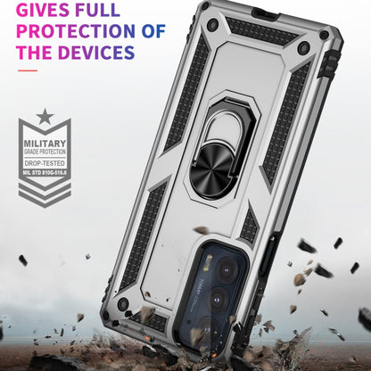For Motorola Edge 20 Shockproof TPU + PC Phone Case(Silver) - Motorola Cases by buy2fix | Online Shopping UK | buy2fix