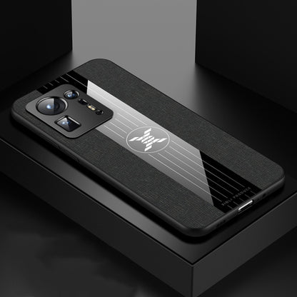 For Xiaomi Mi Mix 4 XINLI Stitching Cloth Texture TPU Phone Case(Black) - Xiaomi Cases by XINLI | Online Shopping UK | buy2fix