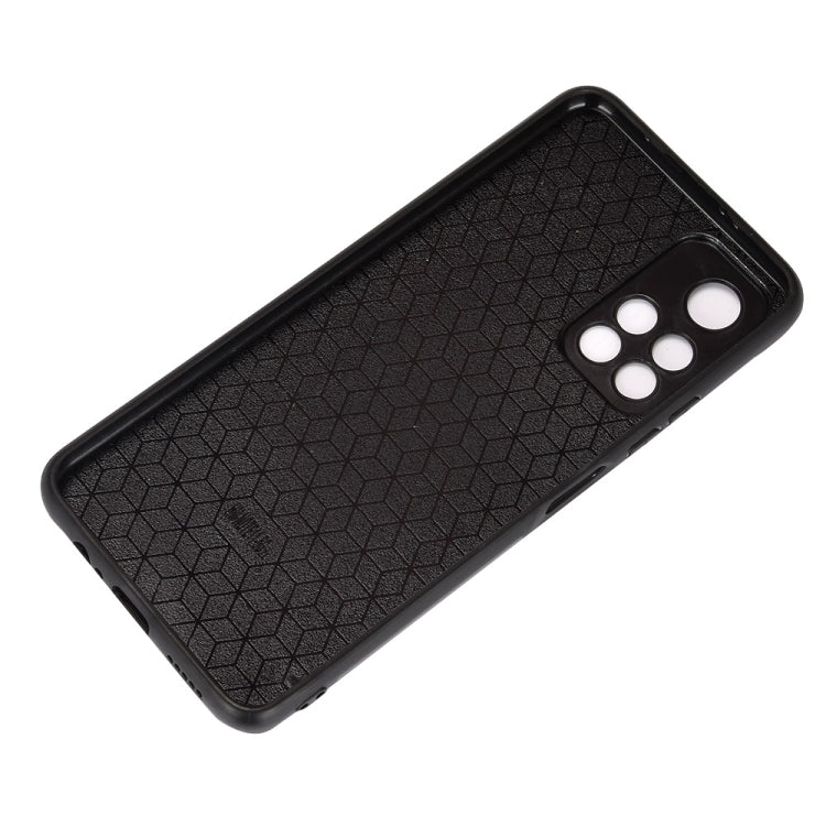 For Xiaomi Redmi Note 11 5G Sewing Cow Pattern Skin Phone Case(Black) - Xiaomi Cases by buy2fix | Online Shopping UK | buy2fix