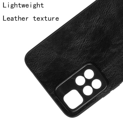 For Xiaomi Redmi Note 11 Pro Sewing Cow Pattern Skin Phone Case(Black) - Xiaomi Cases by buy2fix | Online Shopping UK | buy2fix
