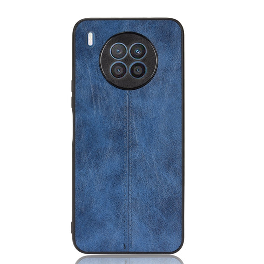 For Huawei nova 8i / Honor 50 Lite Sewing Cow Pattern Skin Phone Case(Blue) - Honor Cases by buy2fix | Online Shopping UK | buy2fix