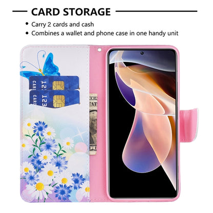 For Xiaomi Redmi Note 11 Pro / 11 Pro+ Colored Drawing Pattern Leather Phone Case(Butterfly Love) - Xiaomi Cases by buy2fix | Online Shopping UK | buy2fix