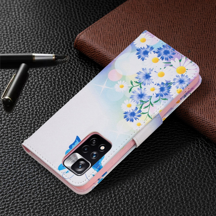 For Xiaomi Redmi Note 11 Pro / 11 Pro+ Colored Drawing Pattern Leather Phone Case(Butterfly Love) - Xiaomi Cases by buy2fix | Online Shopping UK | buy2fix