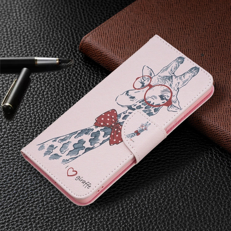 For Samsung Galaxy A53 5G Colored Drawing Pattern Leather Phone Case(Deer) by buy2fix