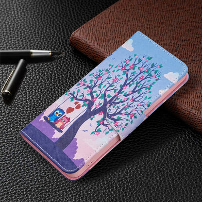 For Xiaomi Redmi Note 11 Pro / 11 Pro+ Colored Drawing Leather Phone Case(Owl) - Xiaomi Cases by buy2fix | Online Shopping UK | buy2fix