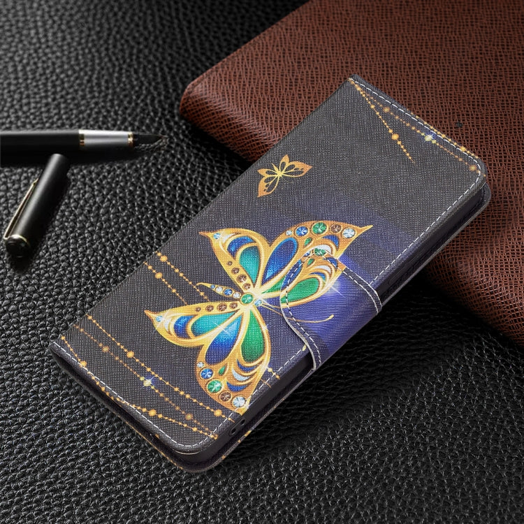 For Xiaomi Redmi Note 11 Pro / 11 Pro+ Colored Drawing Leather Phone Case(Big Butterfly) - Xiaomi Cases by buy2fix | Online Shopping UK | buy2fix