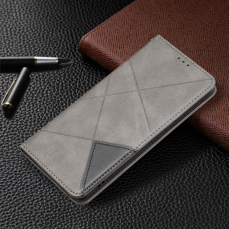 For Samsung Galaxy A53 5G Prismatic Invisible Magnetic Leather Phone Case(Grey) by buy2fix