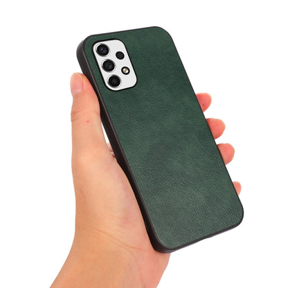 For Samsung Galaxy A53 5G Two-color Lychee Texture Phone Case(Green) by buy2fix