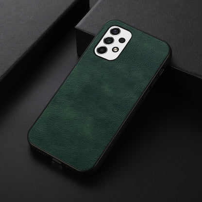 For Samsung Galaxy A53 5G Two-color Lychee Texture Phone Case(Green) by buy2fix