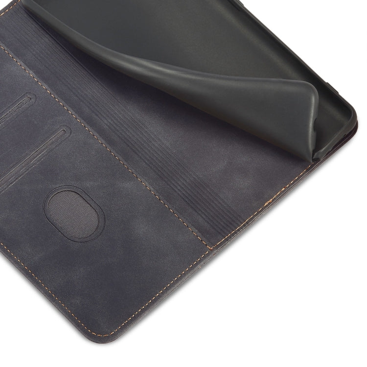For Xiaomi Redmi Note 10 5G Magnetic Dual-fold Leather Phone Case(Black) - Xiaomi Cases by buy2fix | Online Shopping UK | buy2fix