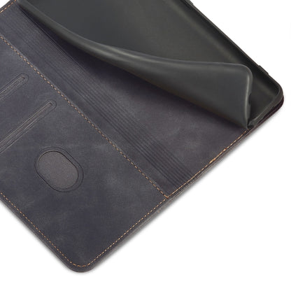 For Xiaomi Redmi Note 10 5G Magnetic Dual-fold Leather Phone Case(Black) - Xiaomi Cases by buy2fix | Online Shopping UK | buy2fix