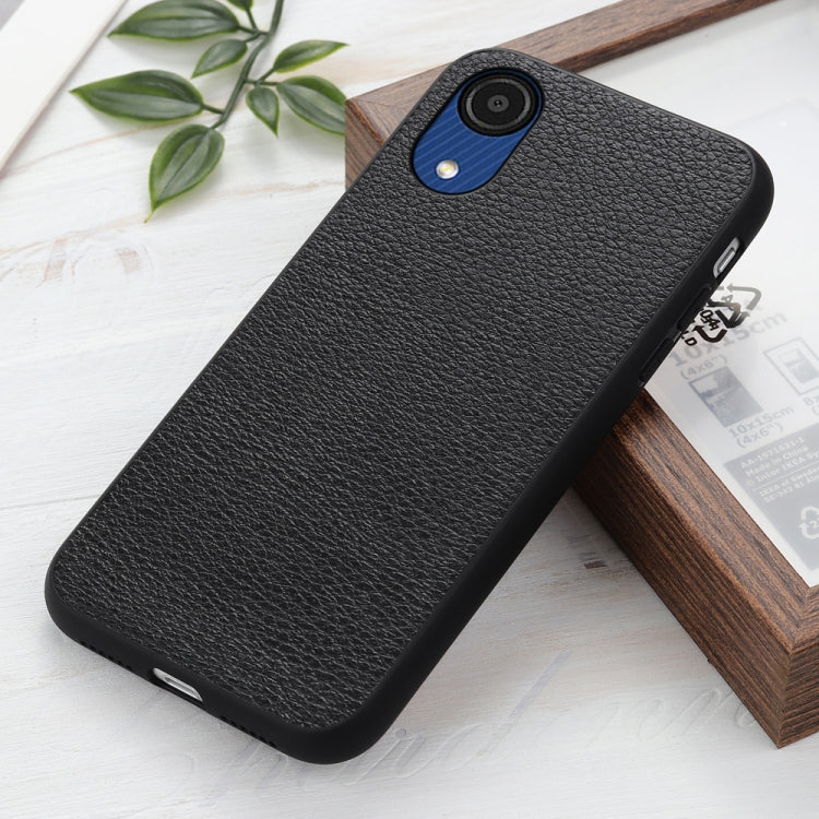 For Samsung Galaxy A53 5G Litchi Texture Leather Phone Case(Black) by buy2fix