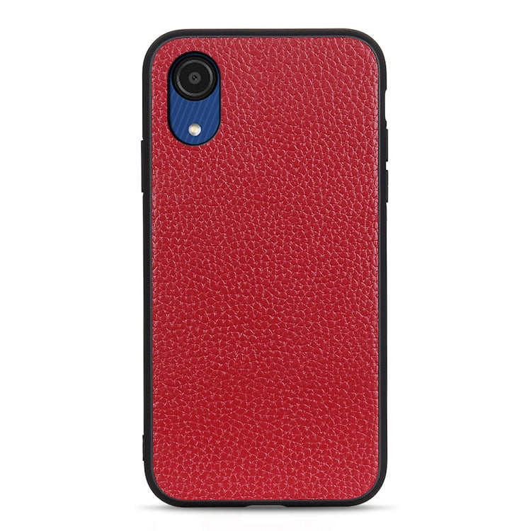 For Samsung Galaxy A53 5G Litchi Texture Leather Phone Case(Red) by buy2fix