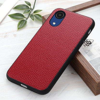 For Samsung Galaxy A53 5G Litchi Texture Leather Phone Case(Red) by buy2fix