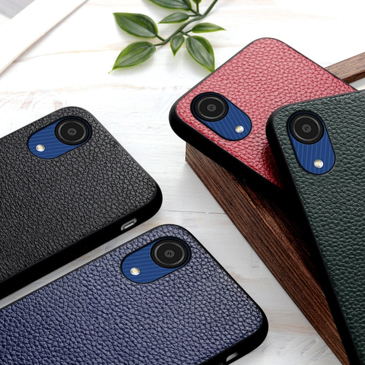 For Samsung Galaxy A53 5G Litchi Texture Leather Phone Case(Red) by buy2fix