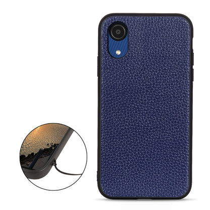 For Samsung Galaxy A53 5G Litchi Texture Leather Phone Case(Blue) by buy2fix