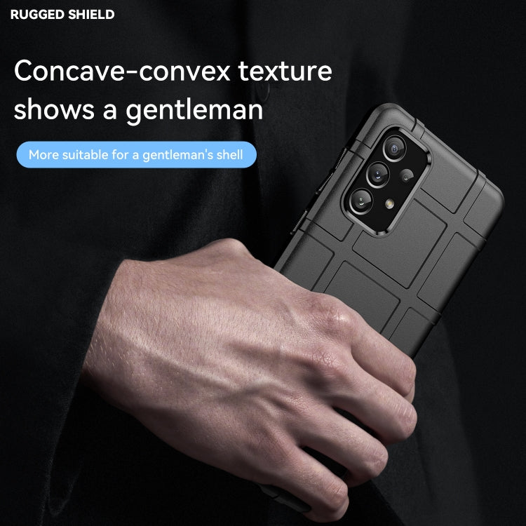 For Samsung Galaxy A73 5G Full Coverage Shockproof TPU Phone Case(Black) by buy2fix