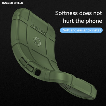 For Samsung Galaxy A73 5G Full Coverage Shockproof TPU Phone Case(Green) by buy2fix