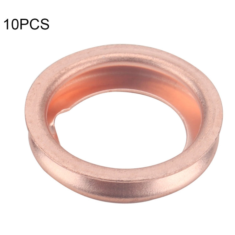 A5421 10 in 1 Car Drain Plug Crush Washer Gaskets 1102601M02 for Nissan - Nuts & Bolts by buy2fix | Online Shopping UK | buy2fix