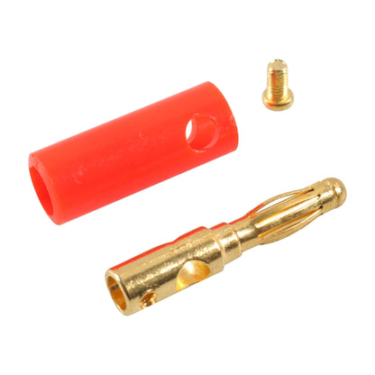 A6549 40 in 1 Car Red and Black Cover Gold-plated 4mm Banana Head Audio Plug - Terminal connectors by buy2fix | Online Shopping UK | buy2fix