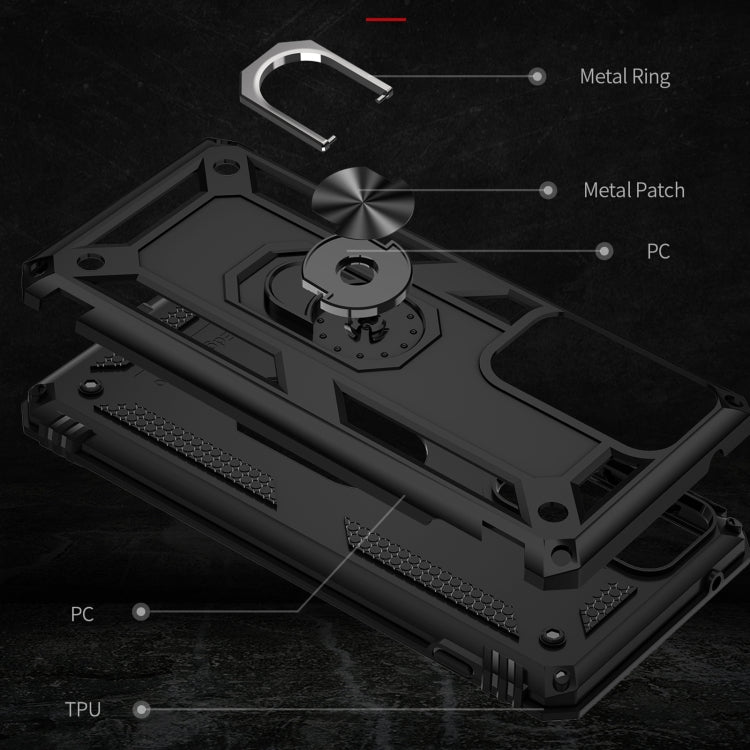 For Motorola Edge 20 Pro Shockproof TPU + PC Phone Case(Black) - Motorola Cases by buy2fix | Online Shopping UK | buy2fix