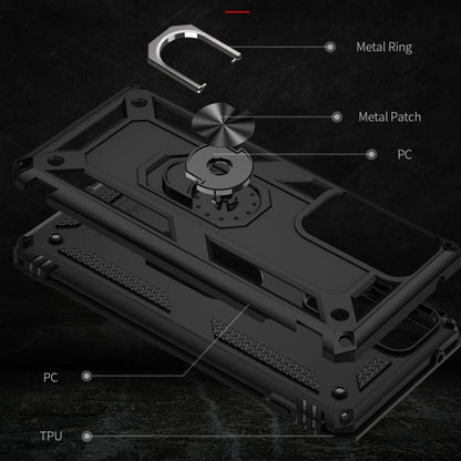 For Motorola Edge 20 Pro Shockproof TPU + PC Phone Case(Black) - Motorola Cases by buy2fix | Online Shopping UK | buy2fix