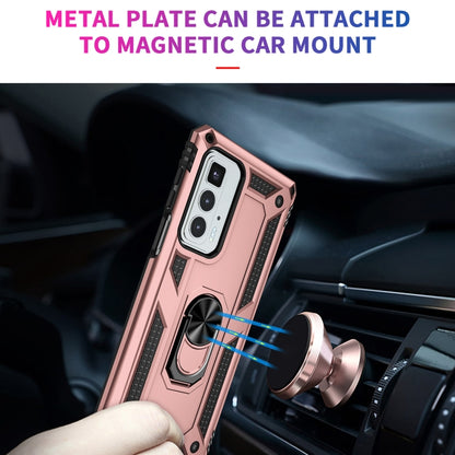 For Motorola Edge 20 Pro Shockproof TPU + PC Phone Case(Rose Gold) - Motorola Cases by buy2fix | Online Shopping UK | buy2fix