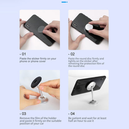 F-389 Car 360 Degree Rotation Magnetic Holder(Black) by buy2fix