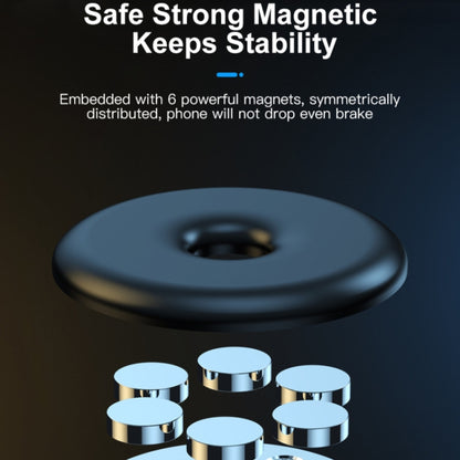 F-389 Car 360 Degree Rotation Magnetic Holder(Black) by buy2fix