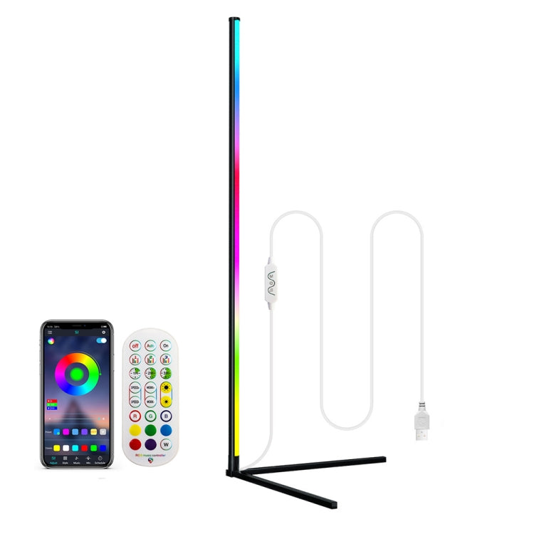 LED Symphony RGB Atmosphere Floor Light with Remote Control, Length:1.2m by buy2fix