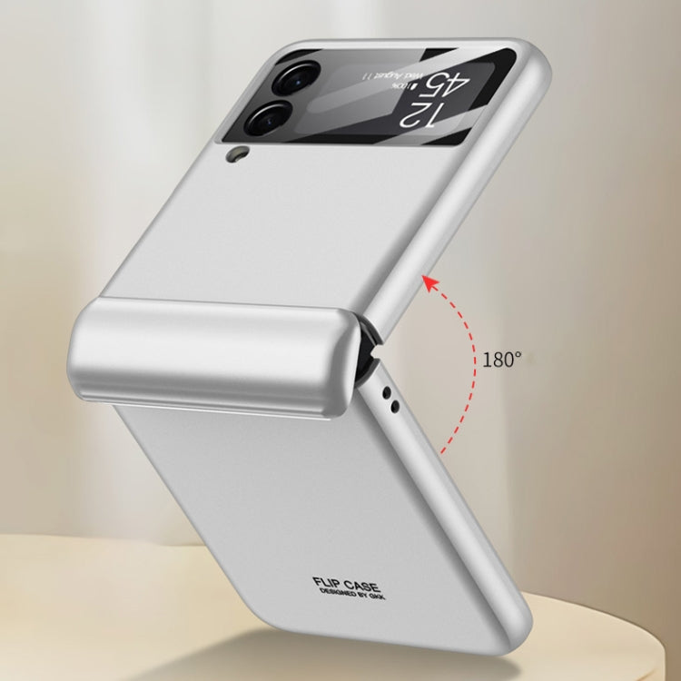 For Samsung Galaxy Z Flip3 5G GKK Magnetic Hinge Full Coverage Phone Case(Black) - Galaxy Phone Cases by GKK | Online Shopping UK | buy2fix