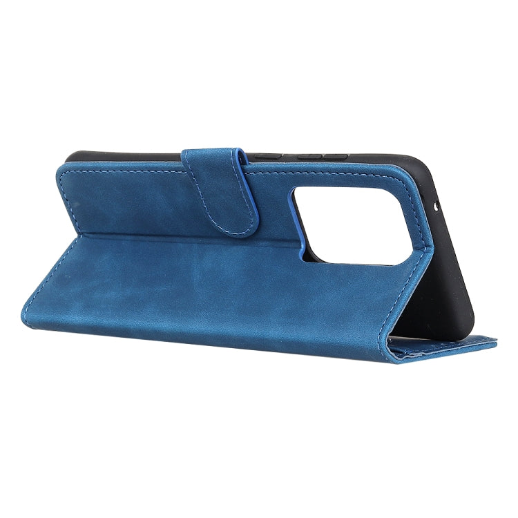 For Galaxy S20 Ultra Retro Texture PU + TPU Horizontal Flip Leather Case with Holder & Card Slots & Wallet(Blue) by buy2fix