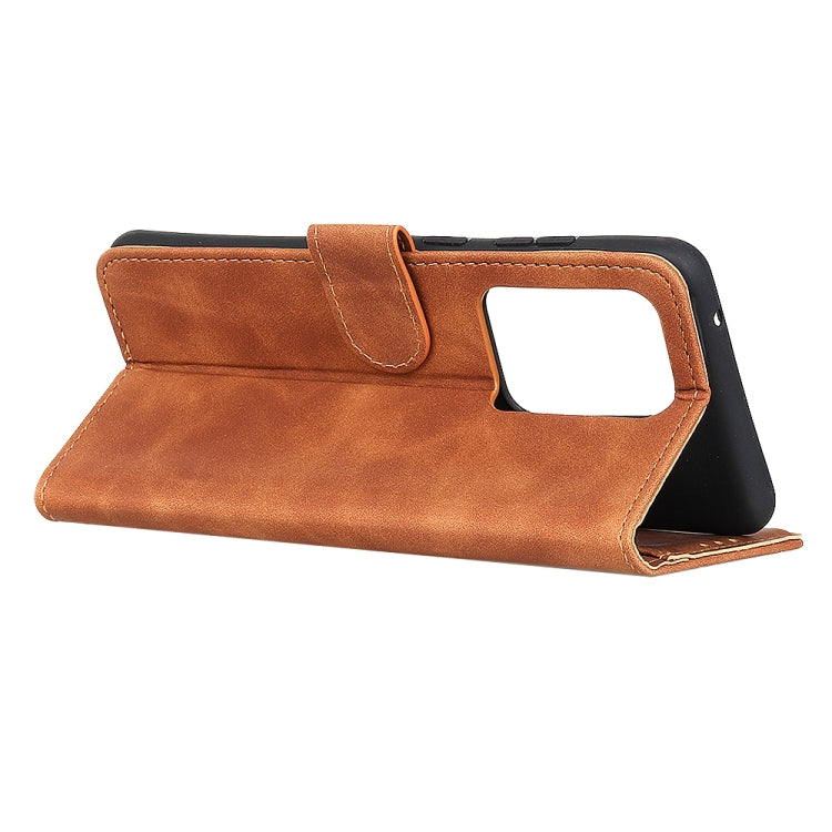 For Galaxy S20 Ultra Retro Texture PU + TPU Horizontal Flip Leather Case with Holder & Card Slots & Wallet(Brown) by buy2fix