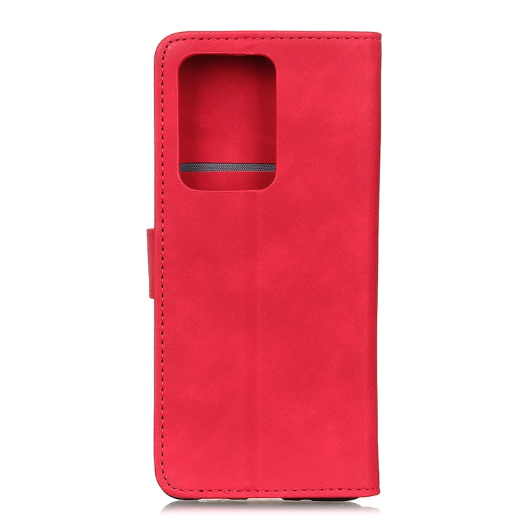 For Galaxy S20 Ultra Retro Texture PU + TPU Horizontal Flip Leather Case with Holder & Card Slots & Wallet(Red) by buy2fix