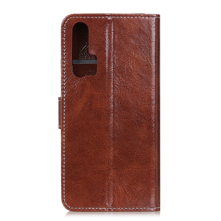 For Galaxy S20 Retro Crazy Horse Texture Horizontal Flip Leather Case with Holder & Card Slots & Photo Frame & Wallet(Brown) by buy2fix