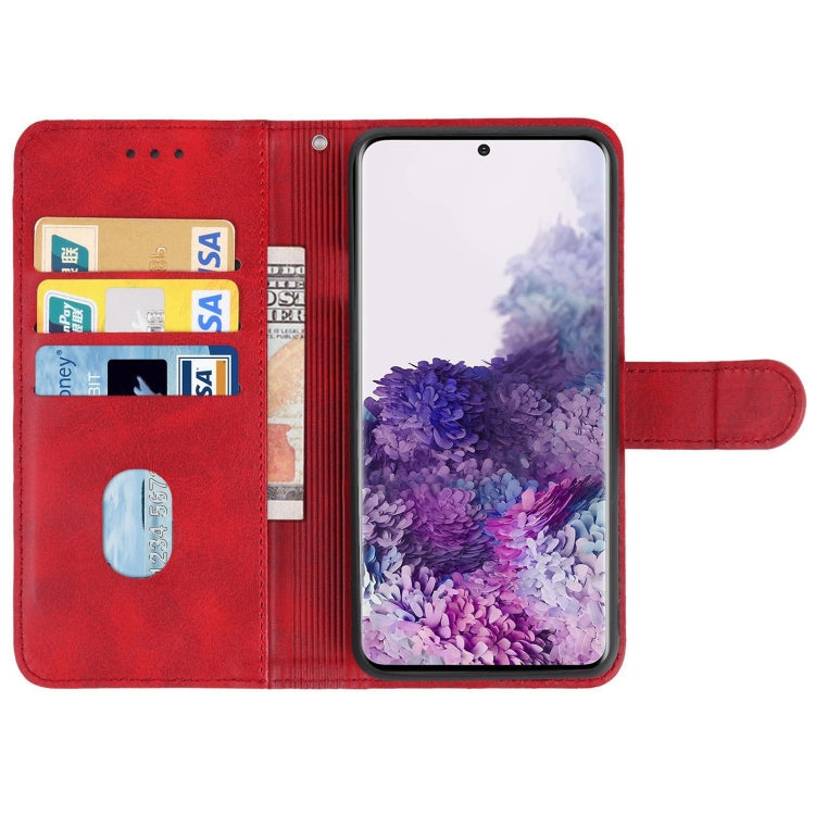 For Samsung Galaxy S20+ Leather Phone Case(Red) by buy2fix
