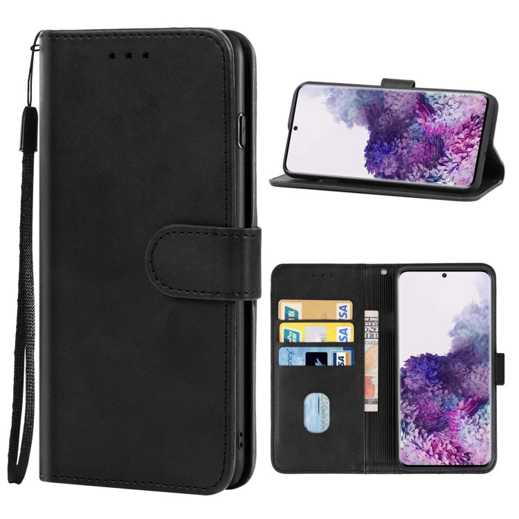For Samsung Galaxy S20+ Leather Phone Case(Black) by buy2fix