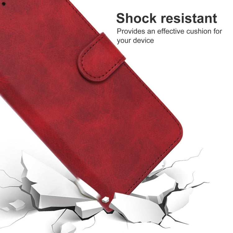 For Samsung Galaxy S10e Leather Phone Case(Red) by buy2fix