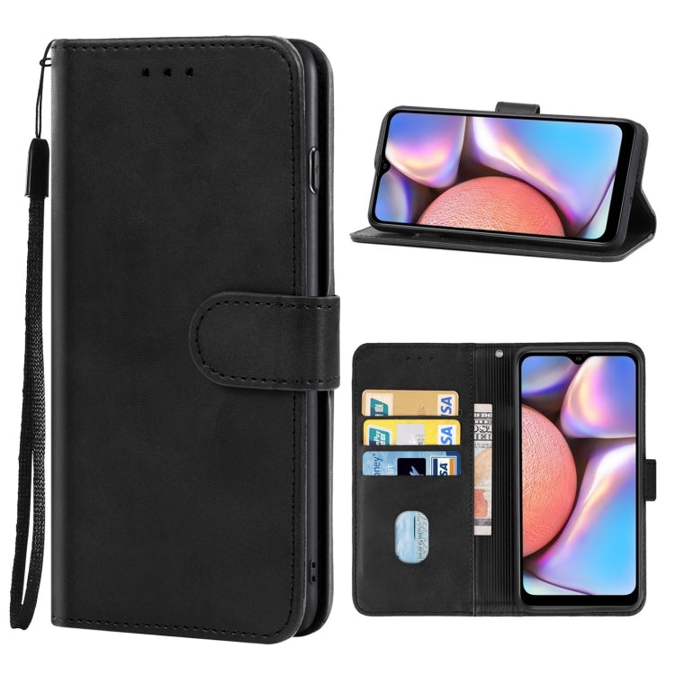For Samsung Galaxy A10s / M01s Leather Phone Case(Black) by buy2fix