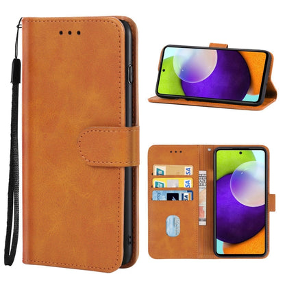 For Samsung Galaxy A52 4G / 5G Leather Phone Case(Brown) by buy2fix