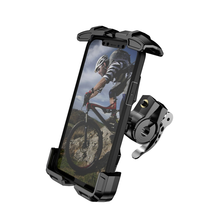 Motorcycle / Bicycle Outdoor Mobile Phone Riding Holder(Black) - Holder by buy2fix | Online Shopping UK | buy2fix