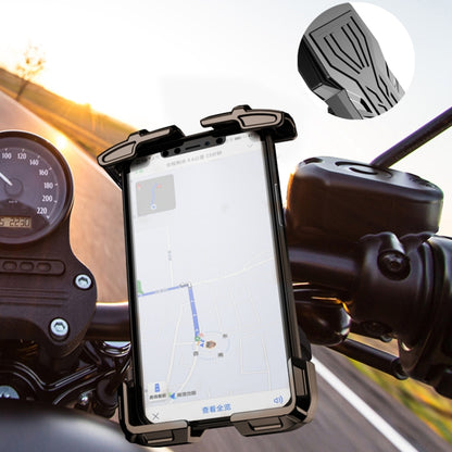 Motorcycle / Bicycle Outdoor Mobile Phone Riding Holder(Black) - Holder by buy2fix | Online Shopping UK | buy2fix