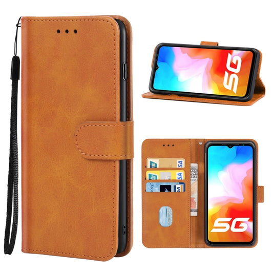 For Ulefone Armor 12 5G / 12S Leather Phone Case(Brown) - Ulefone Cases by buy2fix | Online Shopping UK | buy2fix