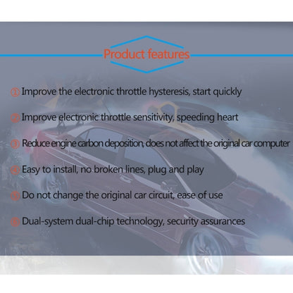 For Ford Ranger -2011 TROS TS-6Drive Potent Booster Electronic Throttle Controller - Car Modification by TROS | Online Shopping UK | buy2fix